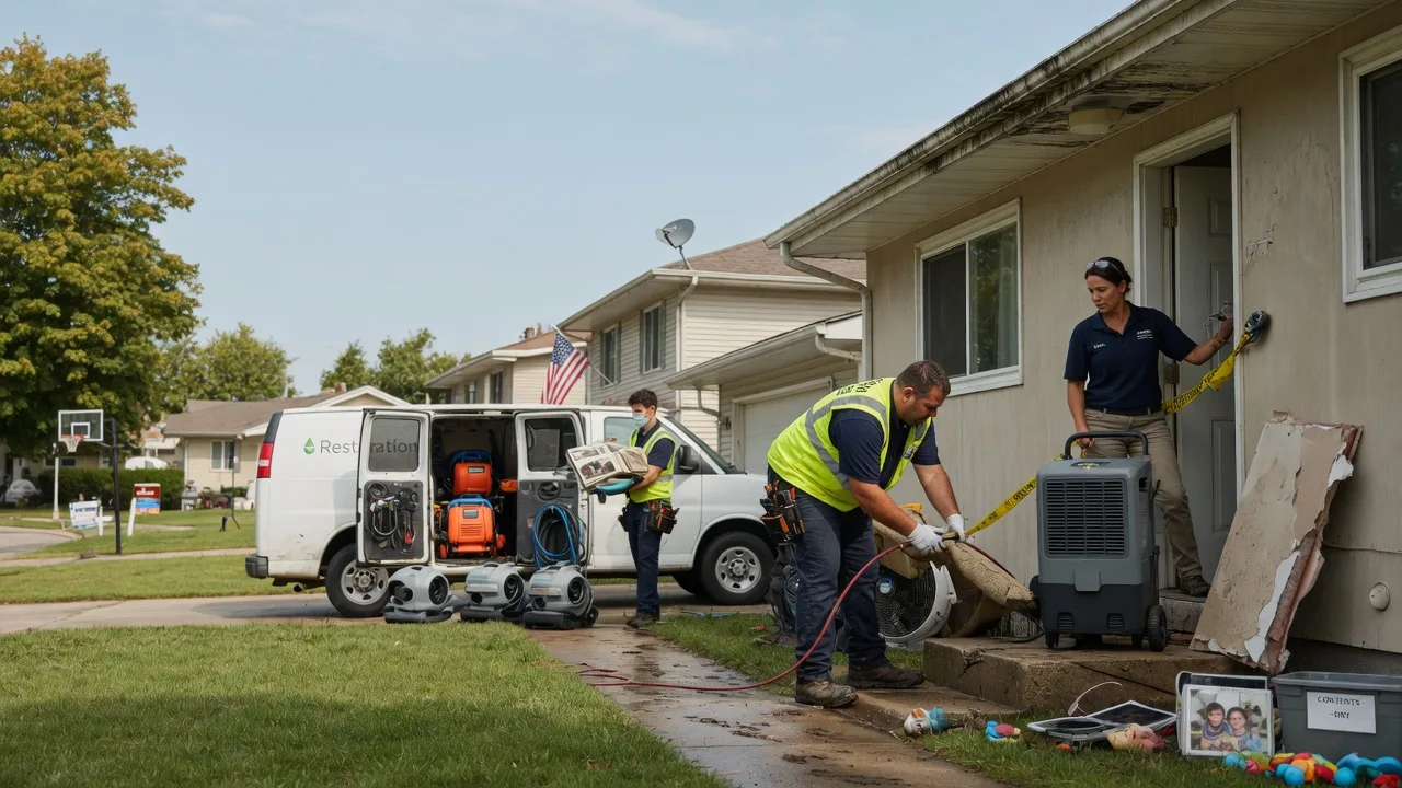 Water Damage Restoration in Odenton, MD near me